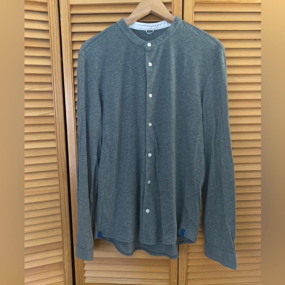 Kit & Ace Men’s Collarless Shirt